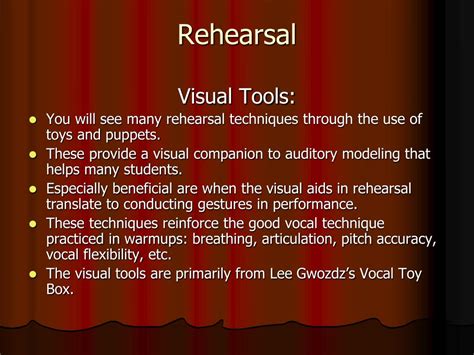 behavioral rehearsal examples.